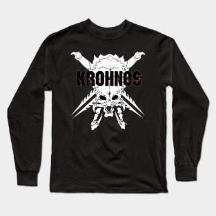 Krohnos Skull Long Sleeve T-Shirt